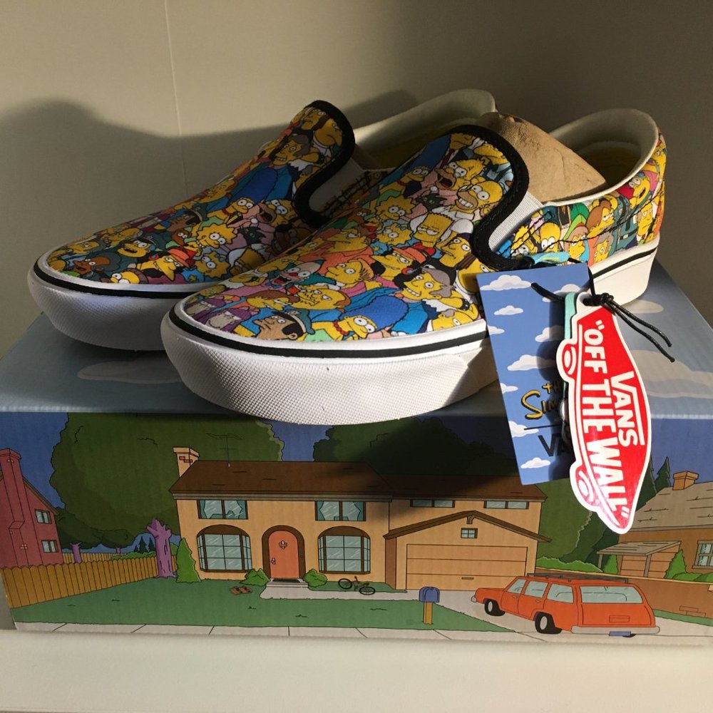 THE SIMPSONS X VANS COMFYCUSH SLIP-ON